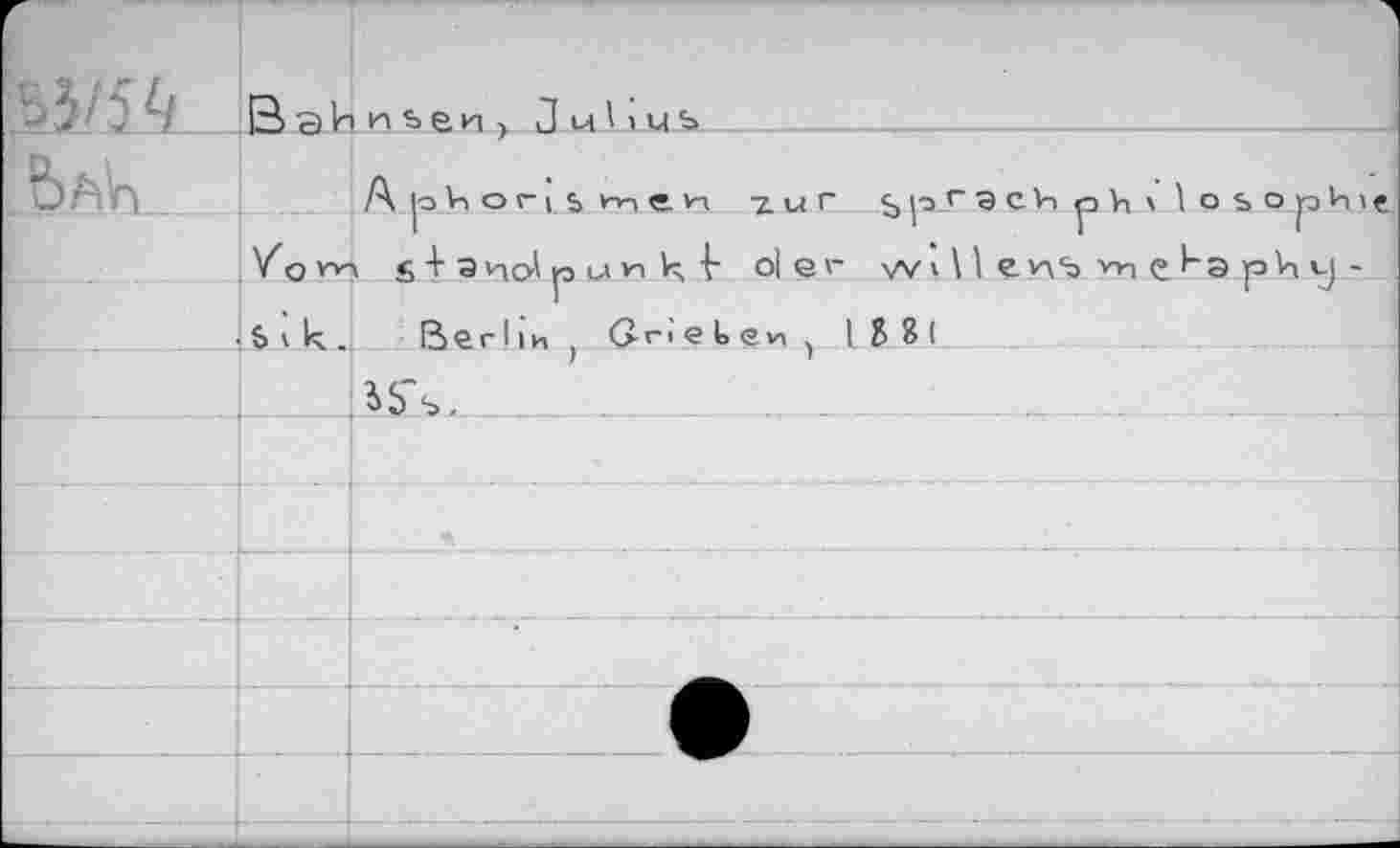 ﻿г ■	В a P-	и s ей ) Jukus
		A |oH or i s r»n e ri zur с,р.Г9сИ ph * 1 о S ophiç S + э ио1 p u ri H, {- oler wiH ей1? *nePa pbvj- Berlin, CJriebevi, !S8(
	Vq w	
	S \ к.	
			
		
		
		
		
		
		